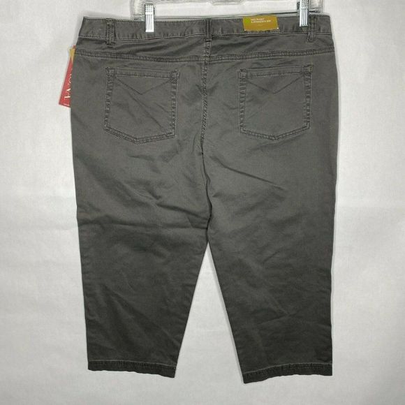 Merona Women Size 14 Stretch Mid-waist Straight Hi - Picture 5 of 8